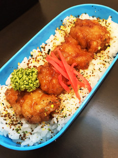鶏唐揚げで〜簡単鶏照り丼〜お弁当にも♪-レシピのメイン写真