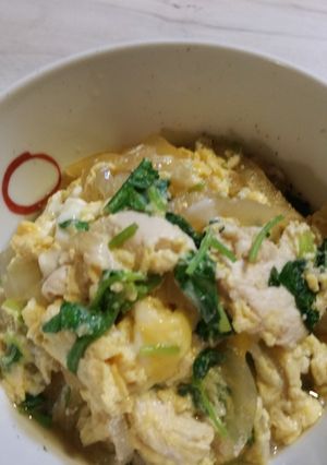 アッサリ☆鶏ササミの親子丼-レシピのメイン写真