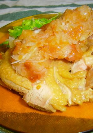 さっぱり！梅チキン-レシピのメイン写真