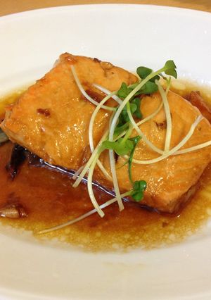 定食屋のサーモン照り焼き-レシピのメイン写真
