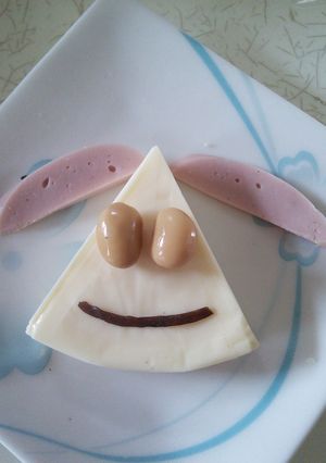 6Pチーズでパルタ風うさちゃん-レシピのメイン写真
