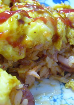 キムチーズオムライス-レシピのメイン写真