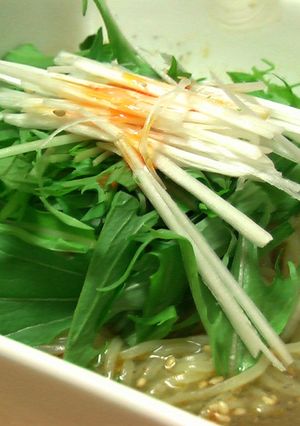 夏に美味しい♪ゴマ冷やし坦々麺-レシピのメイン写真