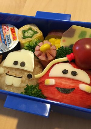 カーズ弁当♡キャラ弁-レシピのメイン写真