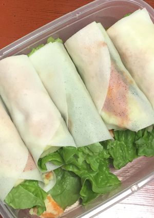 そら豆事故回避！生春巻き-レシピのメイン写真