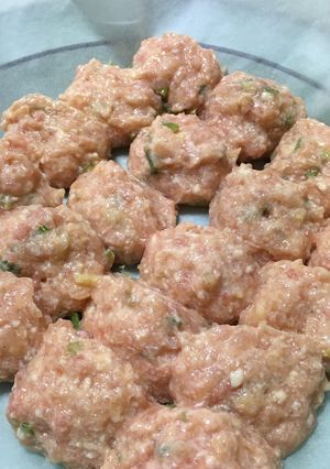 ふわっふわヘルシー豆腐入り肉団子-レシピのメイン写真