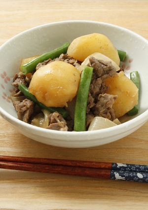 ビミサンで作る♪愛され肉じゃが-レシピのメイン写真