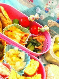 中学生女子 時短 簡単弁当34-レシピのメイン写真