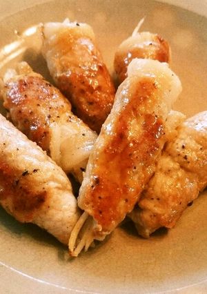 新生姜の豚肉巻(味噌巻)-レシピのメイン写真
