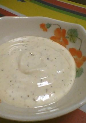 ヨーグルトのにんにくドレッシング-レシピのメイン写真