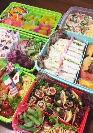 2016運動会弁当♡素麺♡サンドイッチ-レシピのメイン写真