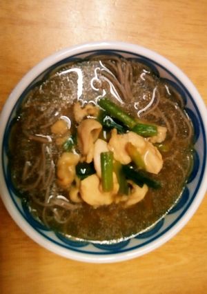十割蕎麦で！鳥そば-レシピのメイン写真