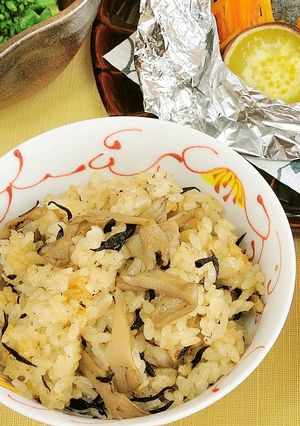 ひじきご飯【学校給食】-レシピのメイン写真