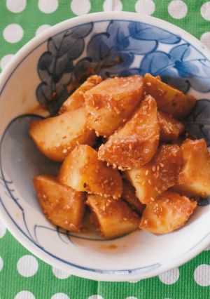 こっくり味噌じゃが（皮が美味しいよ）-レシピのメイン写真