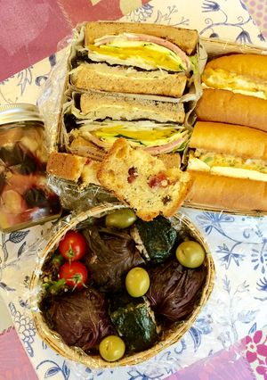 一式ご紹介♡初夏の爽やかピクニック弁当-レシピのメイン写真