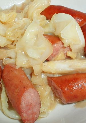 ウインナーとキャベツのコンソメ煮-レシピのメイン写真