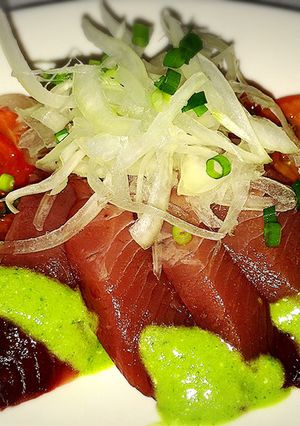 かつおの刺身☆カルパッチョソース-レシピのメイン写真