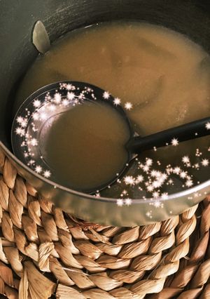 暑い日に☆冷めたお味噌汁-レシピのメイン写真