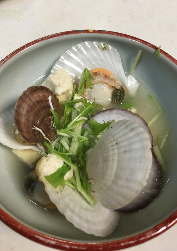 ホタテの旨味汁が染みた豆腐と揚げの小鉢-レシピのメイン写真