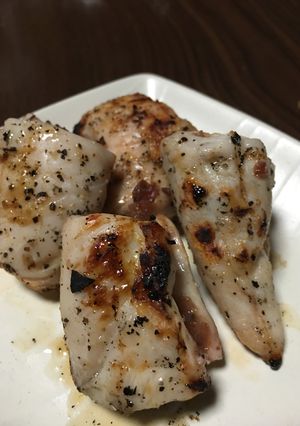 ささ身の梅肉挟み-レシピのメイン写真