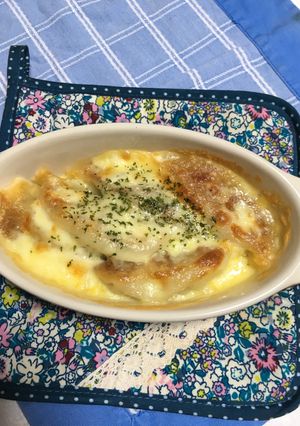 簡単 餃子でグラタン-レシピのメイン写真