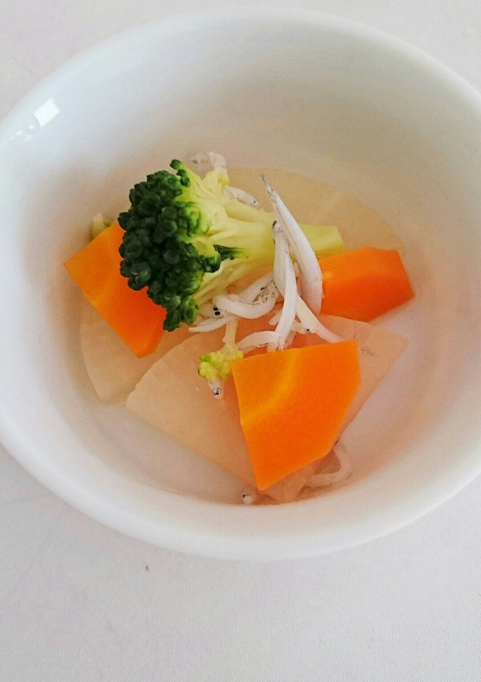 野菜としらすの煮物☆離乳食完了期-レシピのメイン写真