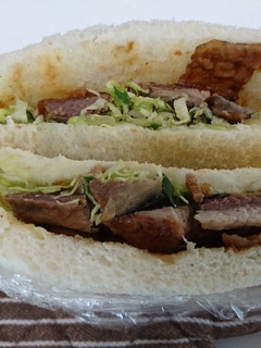 簡単!さんまの蒲焼き和風サンド♬-レシピのメイン写真
