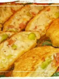 肉詰め油揚げ-レシピのメイン写真
