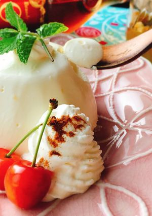 お砂糖なし！ブランデーパンナコッタ-レシピのメイン写真