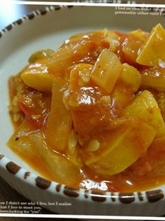 ズッキーニのトマトカレー炒め-レシピのメイン写真