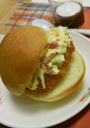 すこタルタルのバーガー【学校給食】-レシピのメイン写真