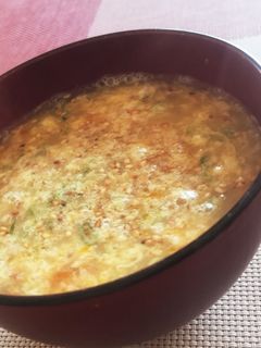 1人分も簡単!お湯を注ぐだけ卵スープ-レシピのメイン写真