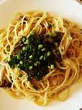 ヘルシーで食も進む栄養抜群たらこパスタ