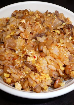 納豆チャーハン-レシピのメイン写真