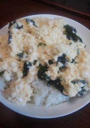 【主婦メシ】ふわ玉豆腐丼-レシピのメイン写真