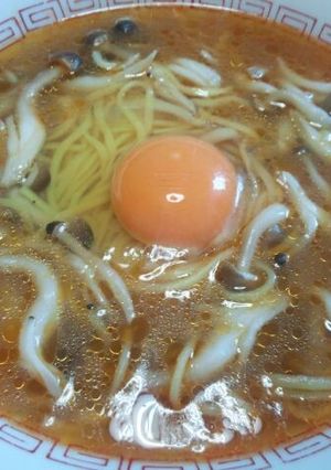 【主婦メシ】担担風しめじラーメン-レシピのメイン写真