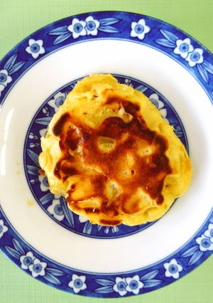 親子Cook ほんのり甘いリンゴのおやき-レシピのメイン写真