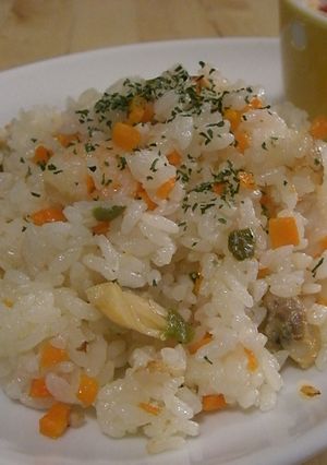 炊飯器だけで簡単☆パラパラピラフ☆-レシピのメイン写真
