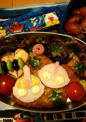 ウルトラマンオーブのキャラ弁☆-レシピのメイン写真