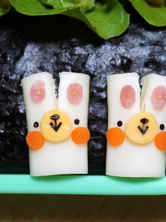 さいておいしいモッツァレラdeうさぎさん-レシピのメイン写真