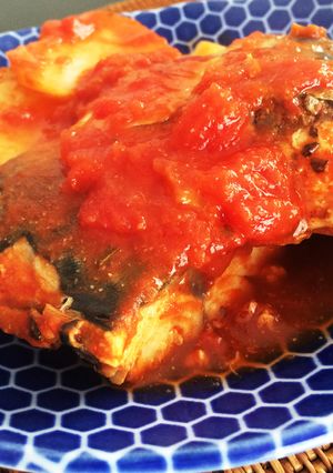 簡単イタリアン サバのトマト煮込み-レシピのメイン写真