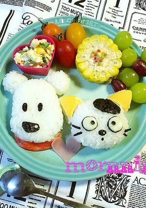 昭和なキャラ弁☆うちのタマ知りませんか？-レシピのメイン写真