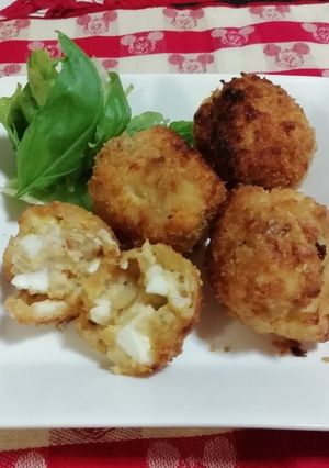クリーミーゆで卵のコロッケ♪-レシピのメイン写真