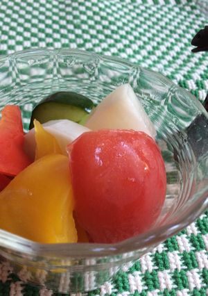 サラダ風野菜マリネ-レシピのメイン写真