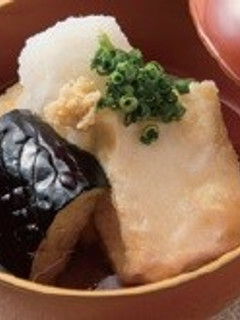 茄子と豆腐の揚げ出し-レシピのメイン写真