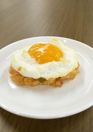 メレンゲ目玉焼き-レシピのメイン写真