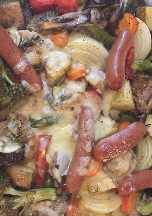 鶏肉と野菜のグリル-レシピのメイン写真