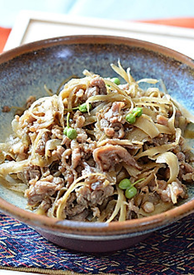 牛肉とごぼう、実山椒のしぐれ煮-レシピのメイン写真