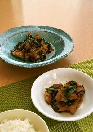 鶏肉とニラの中華ソース-レシピのメイン写真