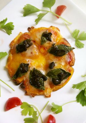 Cheezaで。。。プチ♡ピザ-レシピのメイン写真